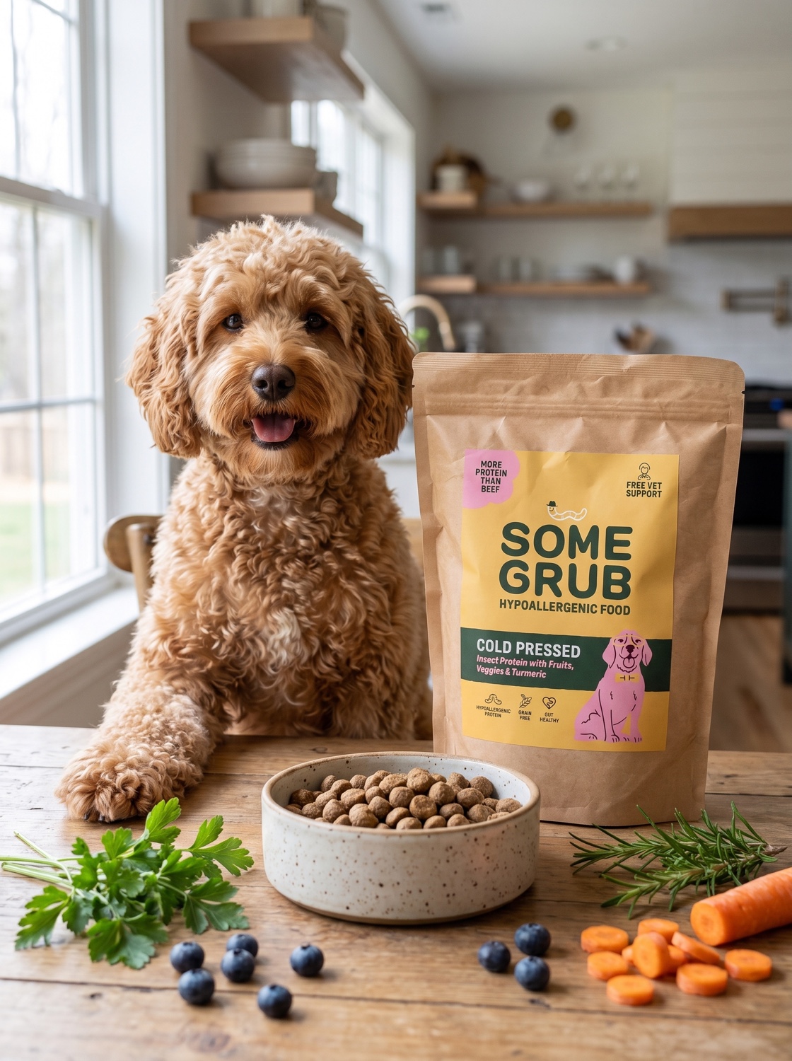 Some Grub cold-pressed hypoallergenic dog food